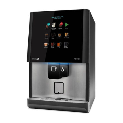 Azkoyen Vtro S5 Espresso mit Festwasseranschluss